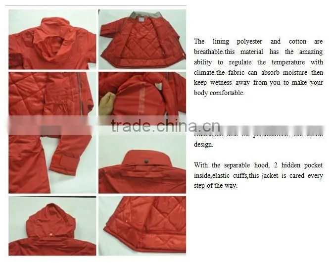 2017 new design jacket padded personal style wholesale