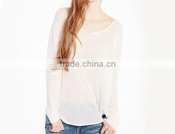 New design plus size round neck black and white loose bat sleeve casual clothes Wing printing t shirt blank t-shirt