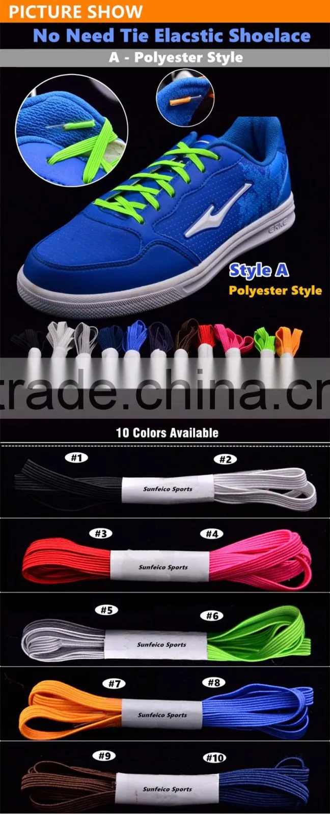 Press Release Nylon Soft and Durable No Need Tie Flat Polyester Elastic Shoelace for for pregnant mommy, Patients - Grey
