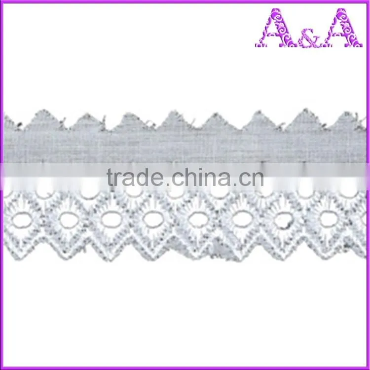 3 INCH T/C Lace Embroidery Trim,AFRICAN LACE