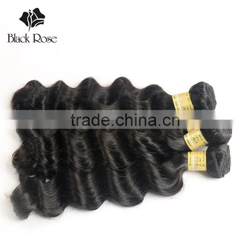 Wholesale Loose Deep Wave Raw Unprocessed Virgin Indian Hair