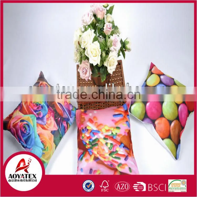 2016 new style Wholesale custom printing cushion covers made in china