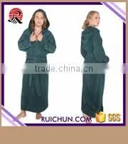 Custom Bridal Terry Bathrobe,100% Cotton Luxury Hotel Bathrobe
