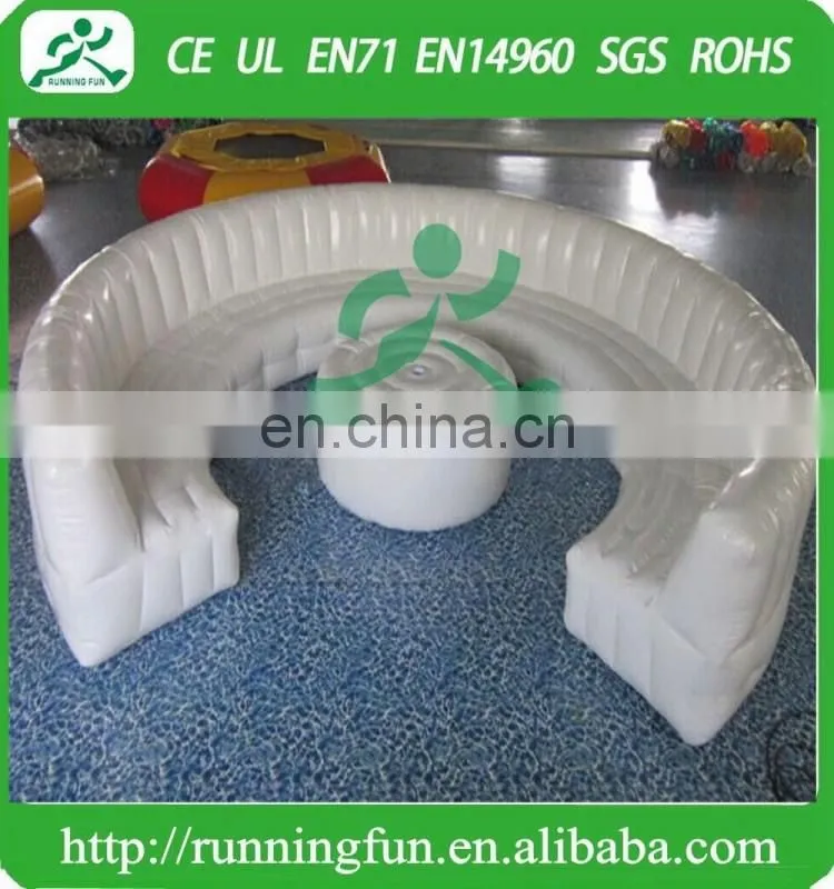 Giant advertising inflatable chair, inflatable Chesterfield sofa