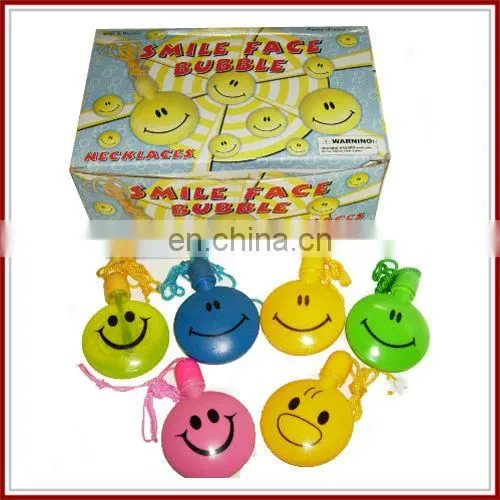 Cross shape necklace bubble water bottle toys
