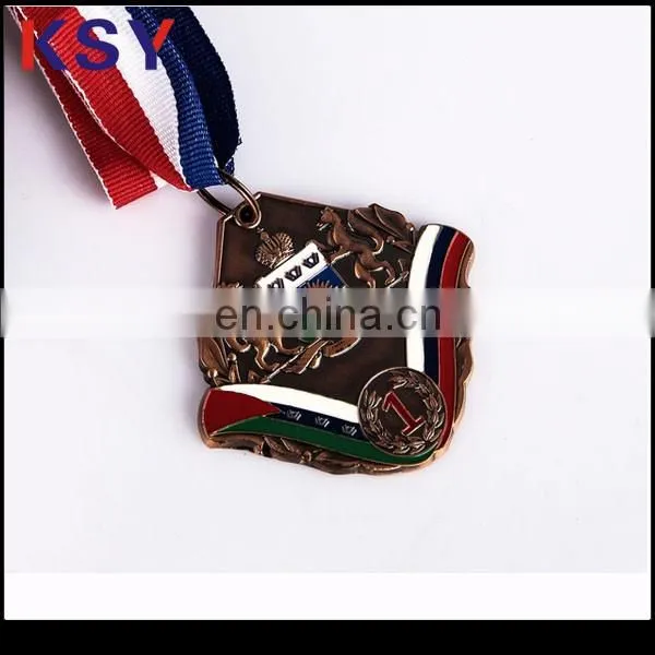 Sports metal medal / metal badge with custom logo