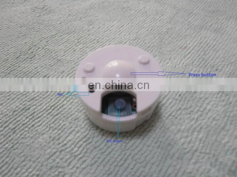 42mm Diameter Round Shape Mini Recorder For Repeat Stuffed Toy
