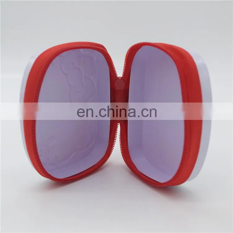 Round gift metal tin wallet tin coin wallet wholesale