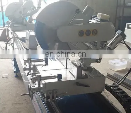 Double head cutting machine for UPVC Profile