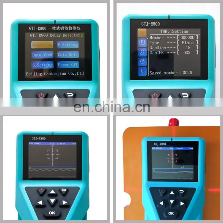 Factory made steel detector concrete