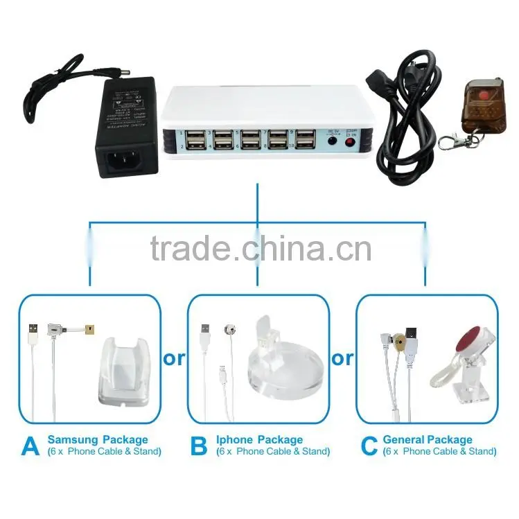 2015 New Arrival Mobile Phone Display Stand With Alarm For Mobile PhoneTablet PCCamera In Retail Store Or Exhibition