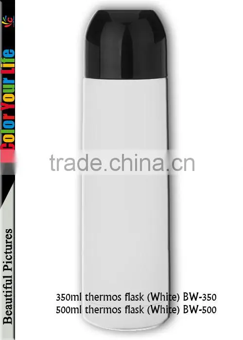 New Coming Blank Silver Color Sublimation Printing Thermos Flask