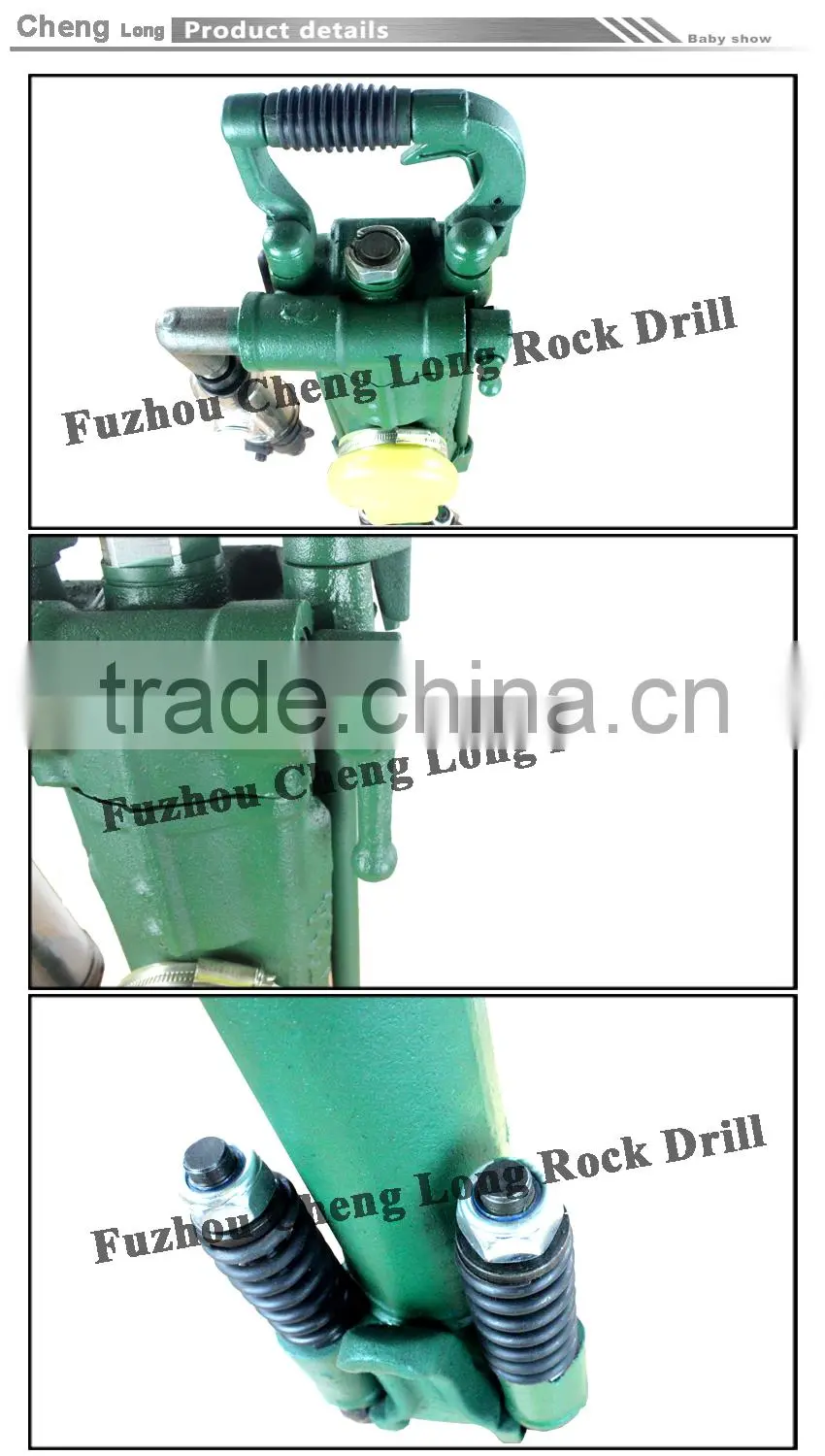 Y24 rock drill high quality machine 30mm 36mm 40mm drill bit rock drill