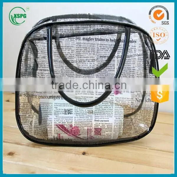 New Design Fashion Low Price Ladies Plastic Pvc Bag Handbag