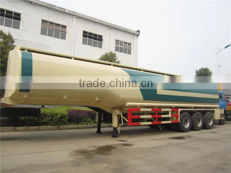 manufacturer sell 3 axles diesel tank trailer