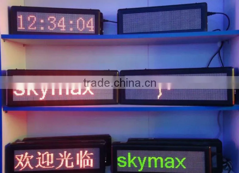 Window shop moving/scrolling message graphic LED sign Screen/Board