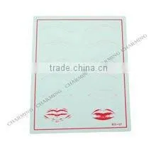 Latest permanent makeup black tattoo practice skin