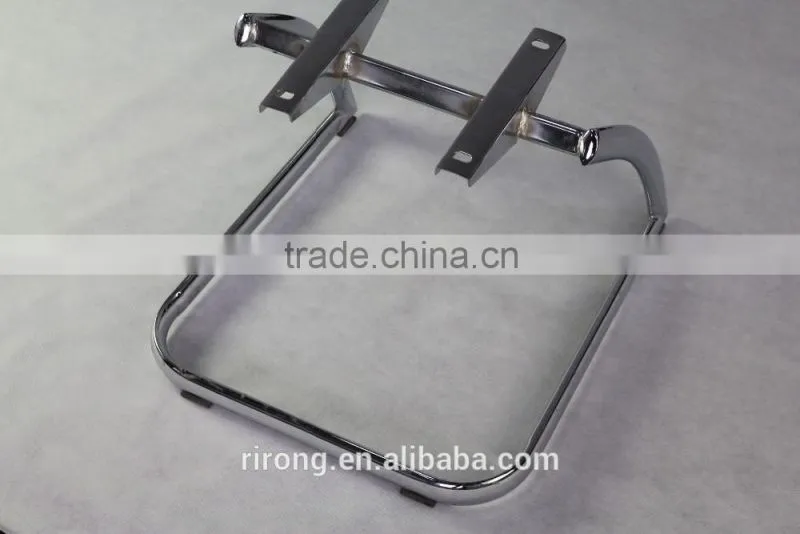 H880 office chair plating chair frame with wood back
