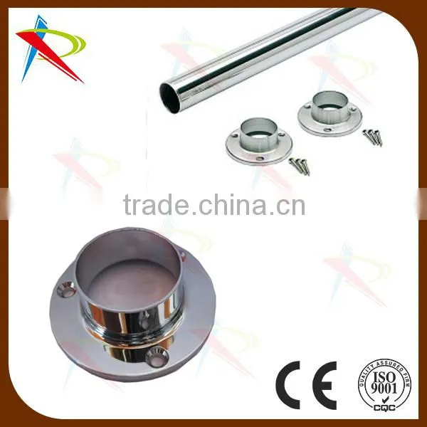 Zinc alloy Wardrobe rail center support