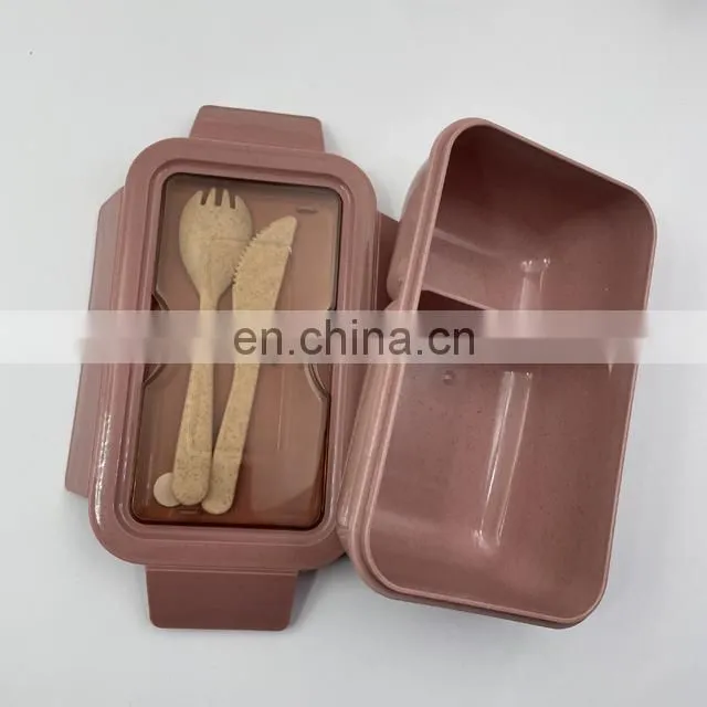 ECO-Friendly Fresh 360 Food container 2 Compartment +Utensils
