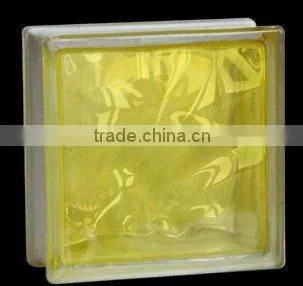 Various types of beautiful glass block