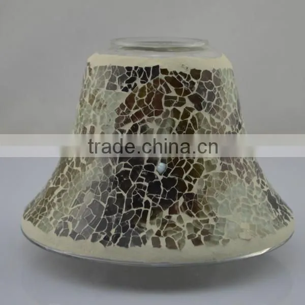new hot China wholesale hurricanvotive glass mosaic lamp shade