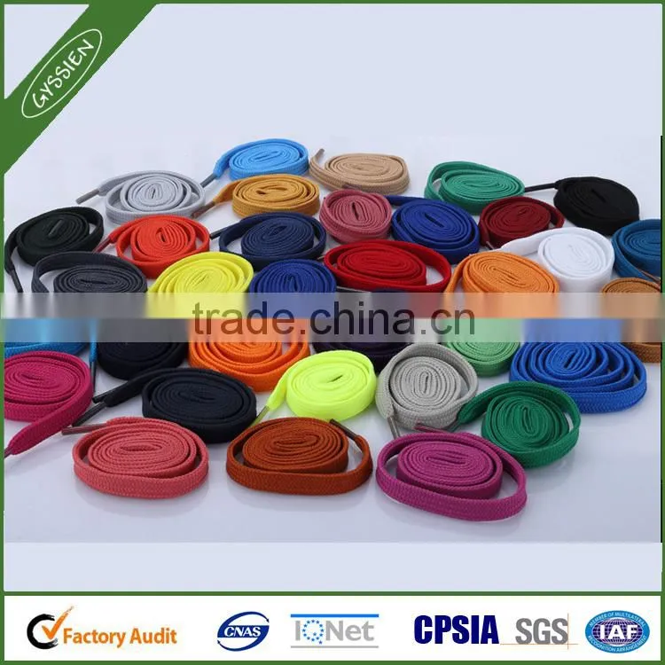 Round waxed shoelace for leather shoes