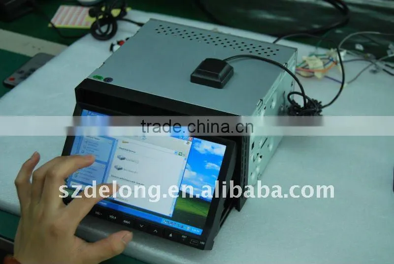 7 Inch Car Computer With DVD Player Double DIN Car PC