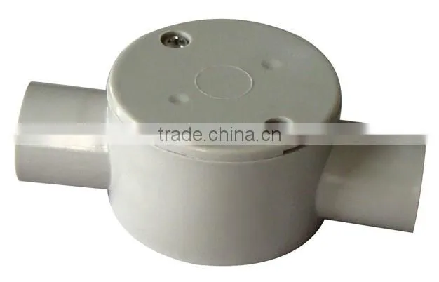 Hot Sale Circ. Junction Box with 2 Way Through Entry