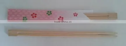 Japanese / Korean Style Chopsticks With Custom Paper Cover