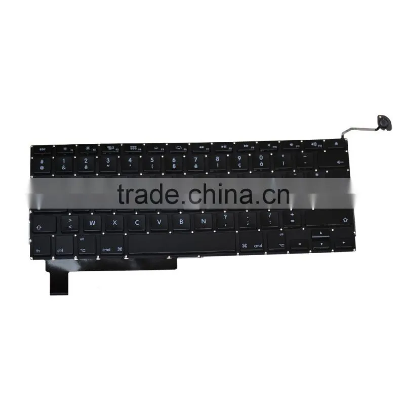 Custom New French Laptop keyboard Replacement For Macbook Pro 15" A1286 2008-2012