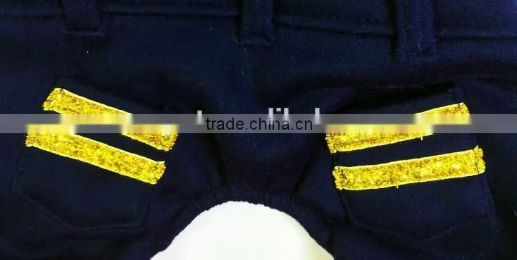 Blue Color Spring and Autumn Apparel USA FBI Printed Pet Fleece Dog Clothes