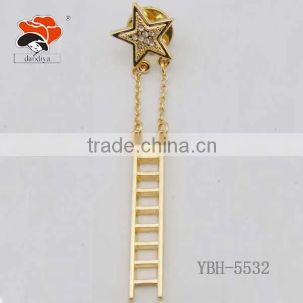 Best quality korean pin brooch bulk wholesale korean cheap decorative shield