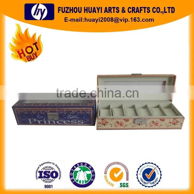 High Quality Customized Made-In-China Luxury Wooden Watch Box For packing box