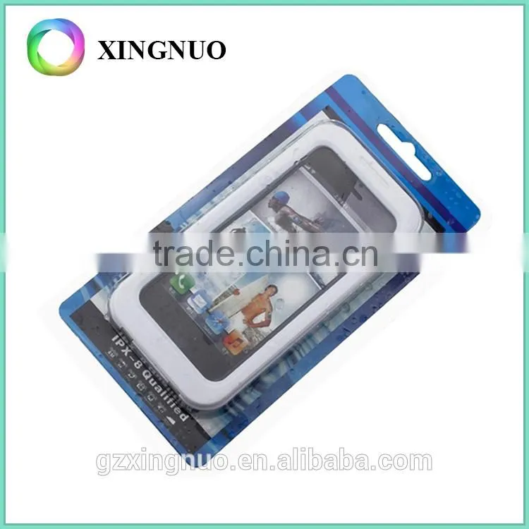 Fashion design clean pc silicone waterproof phone case for iphone 5