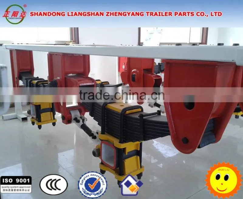 2015 hot sale semi trailer suspension parts german type suspension for trailer,trauck trailer