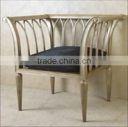 2015 Luxury living room furniture Italian leather chairs with foshan guangzhou china