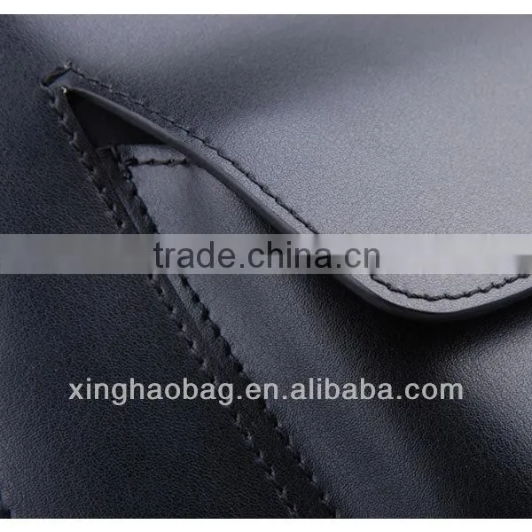 Custom Top quanlity design colour leather men briefcase
