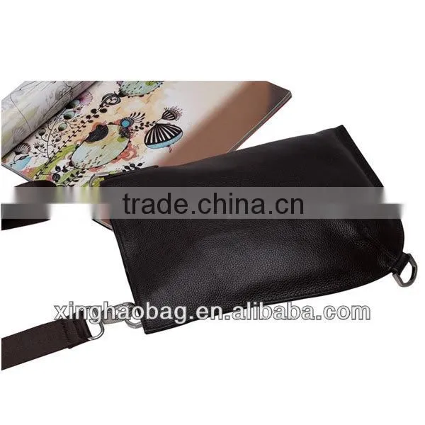 Men's high quality men leather small sling bags hand bag