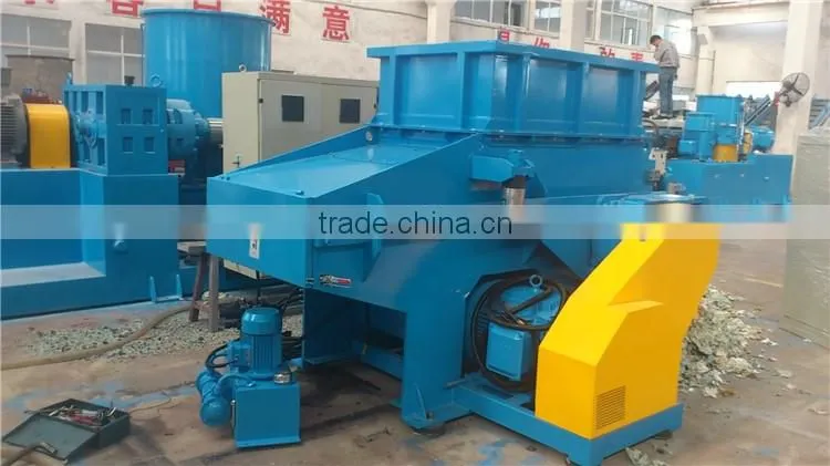 plastic shredder single shaft 300kg hr