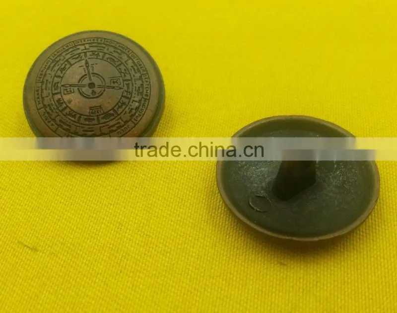 2015 New Arrive Fashion Metal Shank Button For Coats -- MJ1236