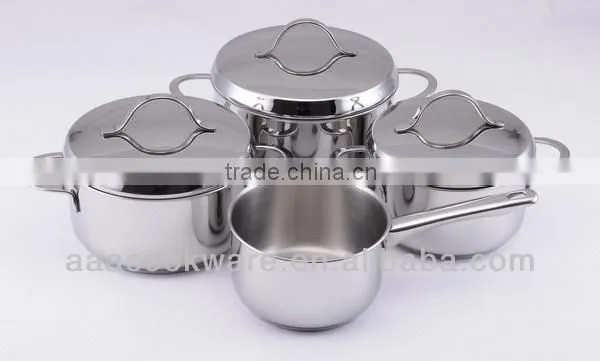 7Pcs Geman Technologic High Stainless Steel Cookware Set