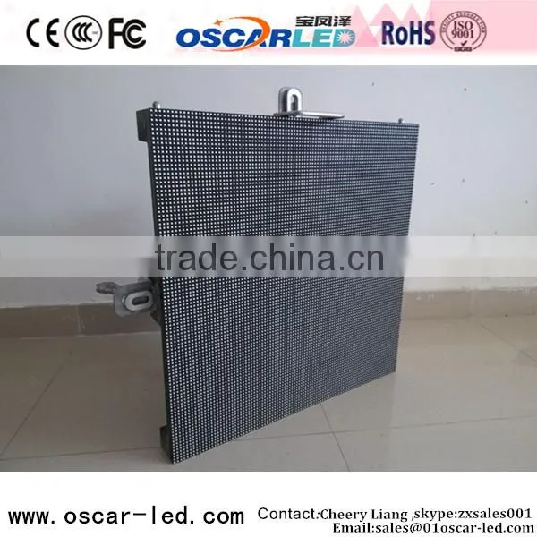 indoor flexible led screen die-case cabinet p6 smd rental curtain led display