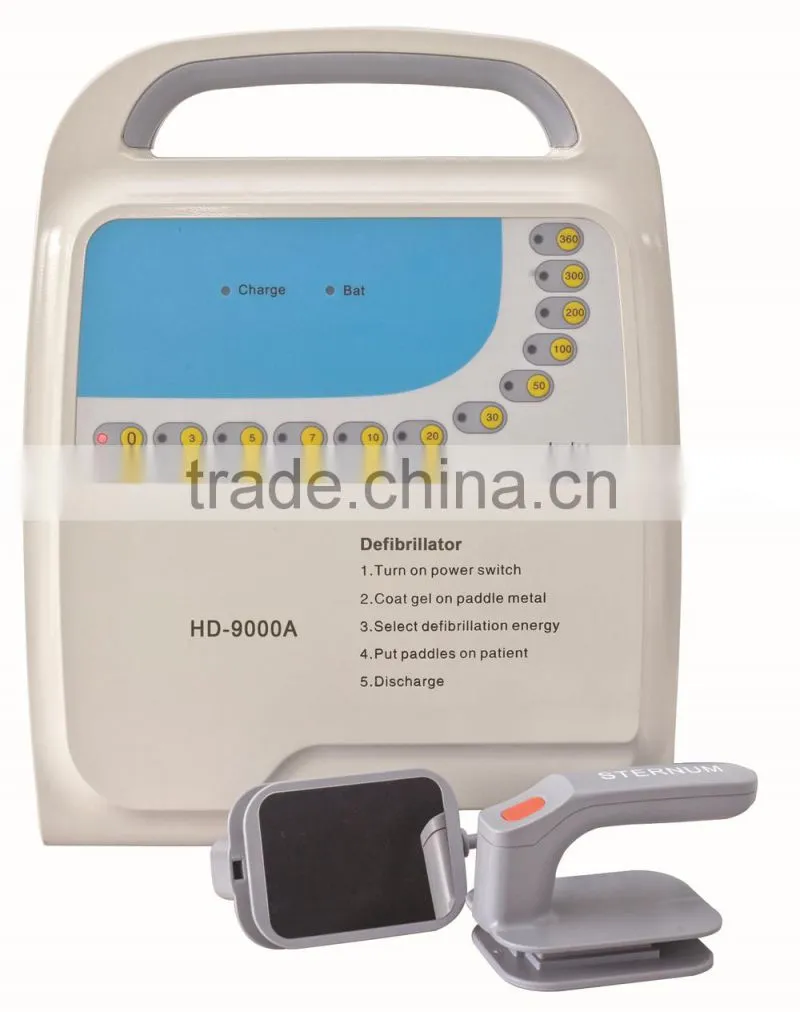 Portable Monophasic Defibrillator HD-9000A
