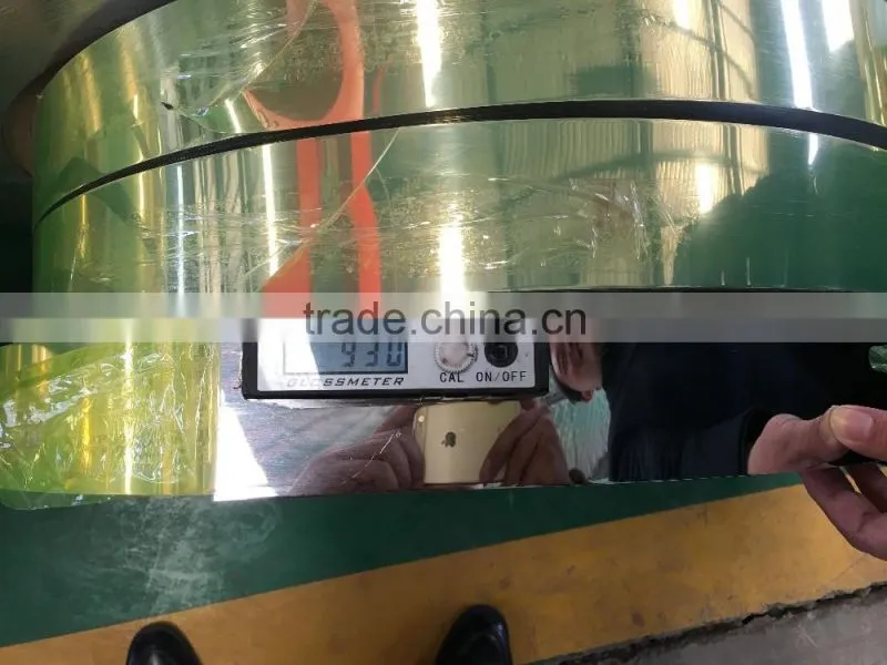 0.5mm mirror coated aluminum strip 1050/1100 for grid lamp