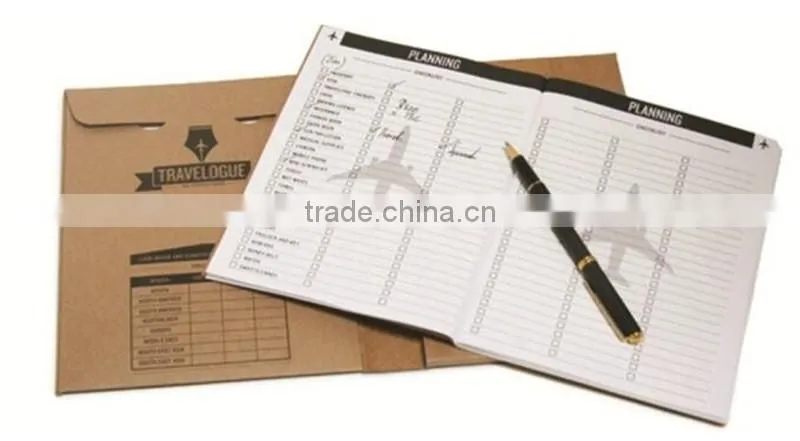 CT-595 The new travel journal map including eight tourism map paper TRAVELOGUE Tour player map