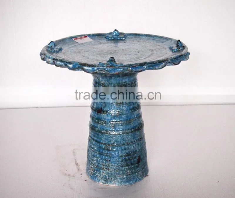 Craft Pottery Birdbath Individual Packing Clay