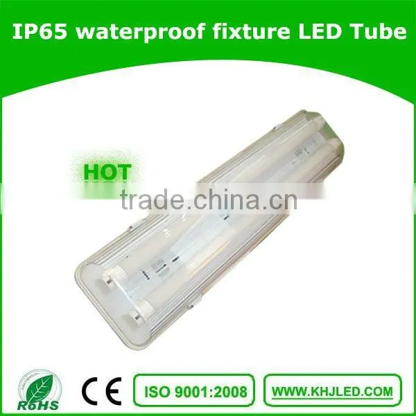 hot!!! super bright T8 36W led tube light with ip65 lighting fixture