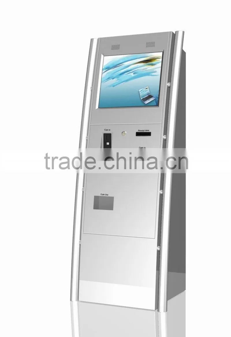 Self Service Touch Screen Kiosk Machine With A4 Printer