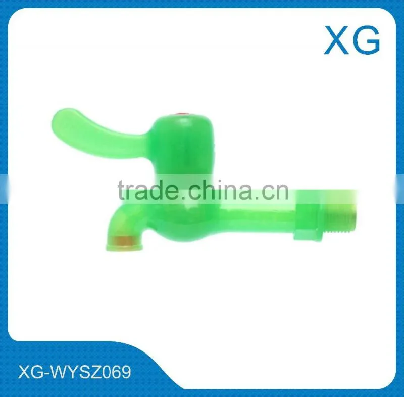 Factory manufacture PVC water faucet/Cheap price price water faucet India market/garden stone plastic colorful water tap faucet